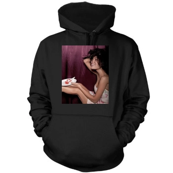 Sarah Shahi Mens Pullover Hoodie Sweatshirt