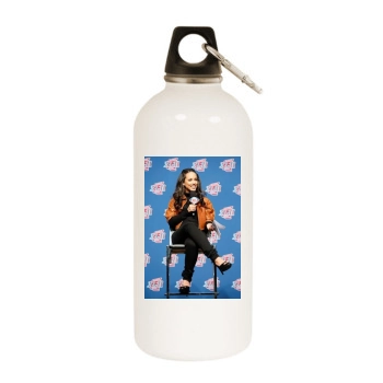 Alicia Keys White Water Bottle With Carabiner