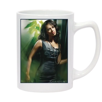 Alicia Keys 14oz White Statesman Mug