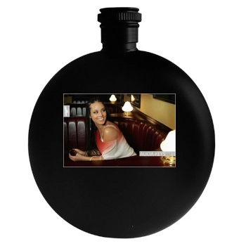 Alicia Keys Round Flask