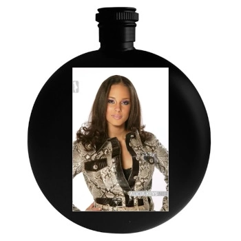 Alicia Keys Round Flask