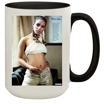 Alicia Keys 15oz Colored Inner & Handle Mug