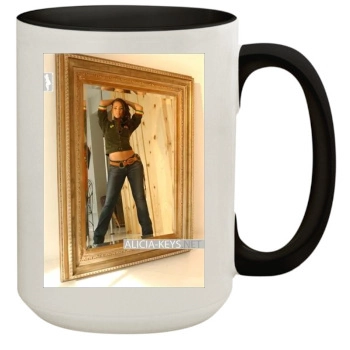 Alicia Keys 15oz Colored Inner & Handle Mug