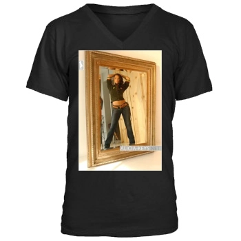 Alicia Keys Men's V-Neck T-Shirt