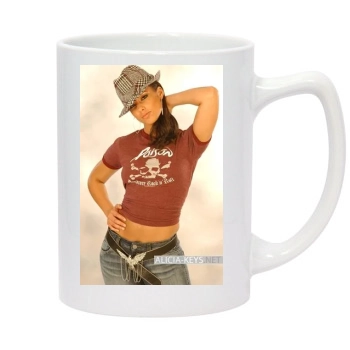 Alicia Keys 14oz White Statesman Mug