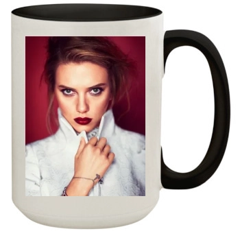 Scarlett Johansson 15oz Colored Inner & Handle Mug