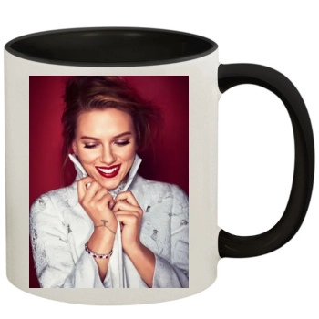 Scarlett Johansson 11oz Colored Inner & Handle Mug