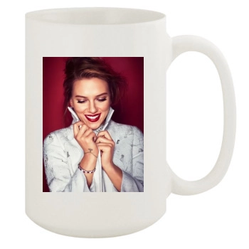 Scarlett Johansson 15oz White Mug