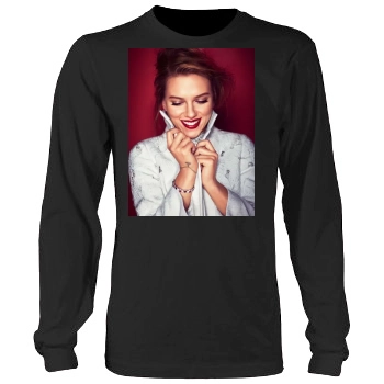 Scarlett Johansson Men's Heavy Long Sleeve TShirt