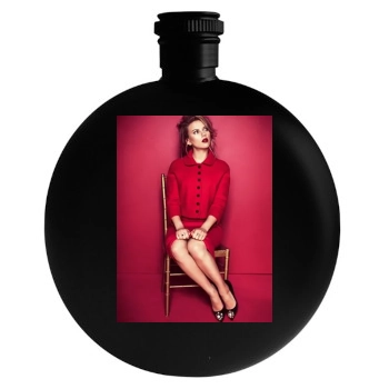 Scarlett Johansson Round Flask