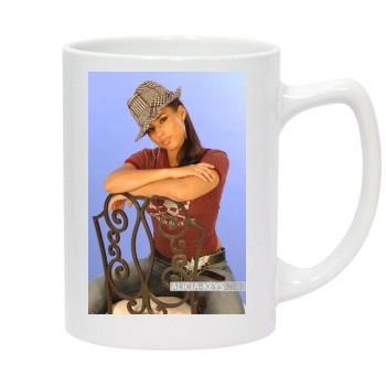 Alicia Keys 14oz White Statesman Mug