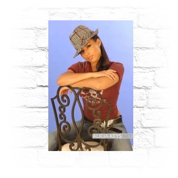 Alicia Keys Metal Wall Art