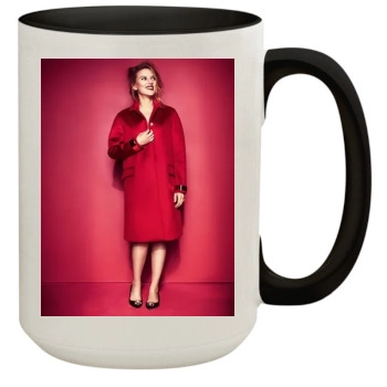 Scarlett Johansson 15oz Colored Inner & Handle Mug