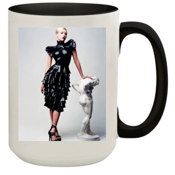 Scarlett Johansson 15oz Colored Inner & Handle Mug