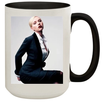 Scarlett Johansson 15oz Colored Inner & Handle Mug