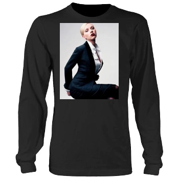 Scarlett Johansson Men's Heavy Long Sleeve TShirt