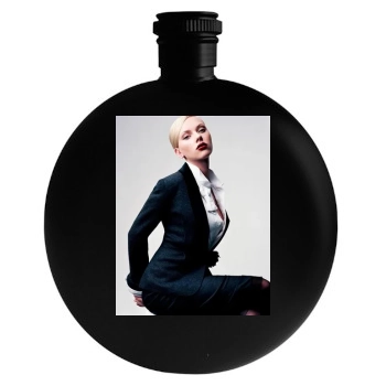 Scarlett Johansson Round Flask