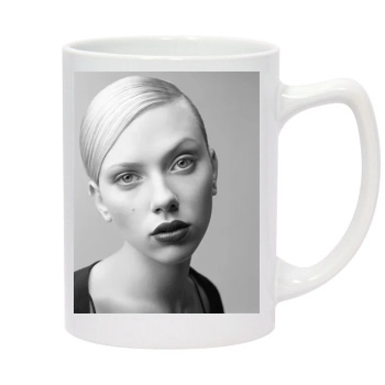 Scarlett Johansson 14oz White Statesman Mug