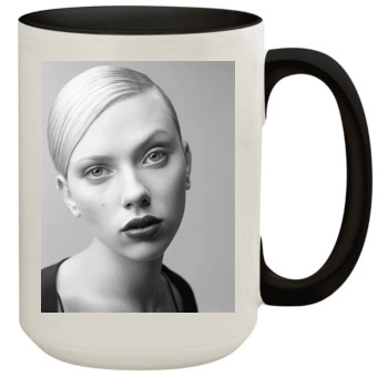 Scarlett Johansson 15oz Colored Inner & Handle Mug