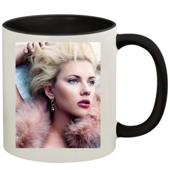 Scarlett Johansson 11oz Colored Inner & Handle Mug