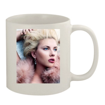 Scarlett Johansson 11oz White Mug