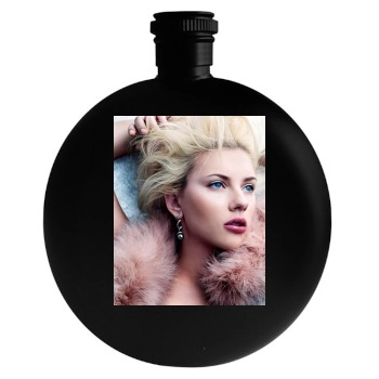 Scarlett Johansson Round Flask