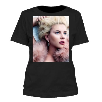 Scarlett Johansson Women's Cut T-Shirt