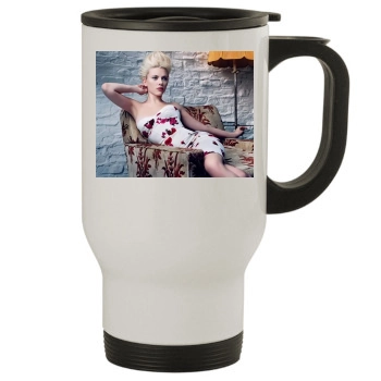 Scarlett Johansson Stainless Steel Travel Mug