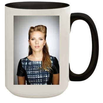 Scarlett Johansson 15oz Colored Inner & Handle Mug