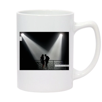 Alicia Keys 14oz White Statesman Mug