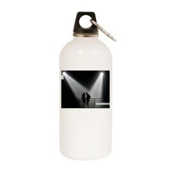 Alicia Keys White Water Bottle With Carabiner