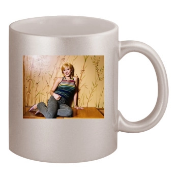 Scarlett Johansson 11oz Metallic Silver Mug