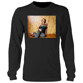 Scarlett Johansson Men's Heavy Long Sleeve TShirt