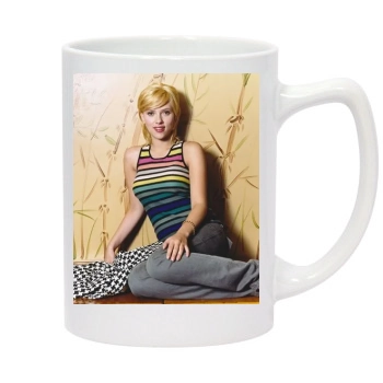 Scarlett Johansson 14oz White Statesman Mug