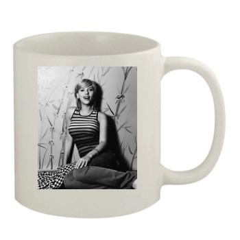 Scarlett Johansson 11oz White Mug