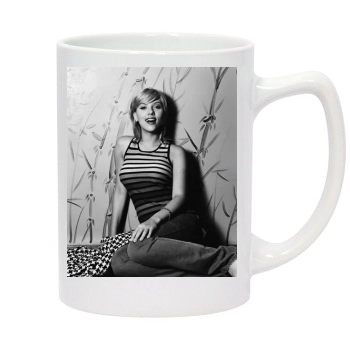 Scarlett Johansson 14oz White Statesman Mug