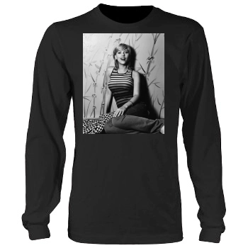 Scarlett Johansson Men's Heavy Long Sleeve TShirt