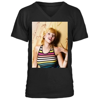 Scarlett Johansson Men's V-Neck T-Shirt