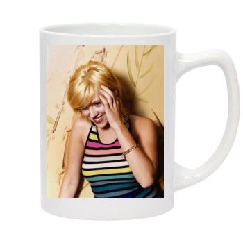 Scarlett Johansson 14oz White Statesman Mug