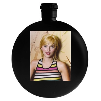 Scarlett Johansson Round Flask