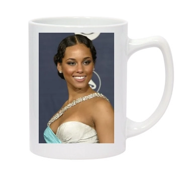 Alicia Keys 14oz White Statesman Mug