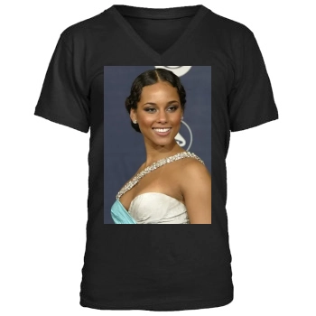 Alicia Keys Men's V-Neck T-Shirt