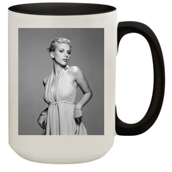 Scarlett Johansson 15oz Colored Inner & Handle Mug