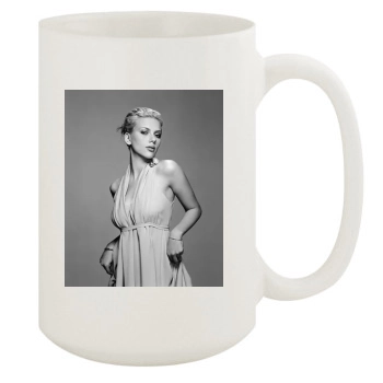 Scarlett Johansson 15oz White Mug