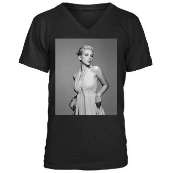 Scarlett Johansson Men's V-Neck T-Shirt