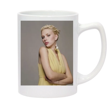 Scarlett Johansson 14oz White Statesman Mug