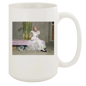 Scarlett Johansson 15oz White Mug