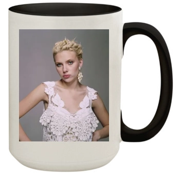 Scarlett Johansson 15oz Colored Inner & Handle Mug