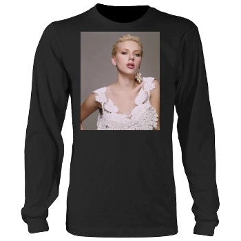 Scarlett Johansson Men's Heavy Long Sleeve TShirt