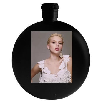 Scarlett Johansson Round Flask